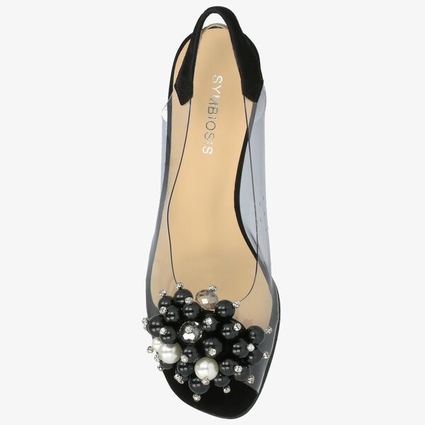 Damskie sandały SYMBIOSIS DALINDA SANDALS  sywc219001 kolor czarny