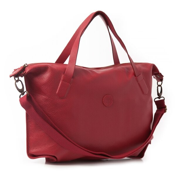 TIMBERLAND TORBA UNSTRUCTURED BAG m3743626 kolor czerwony