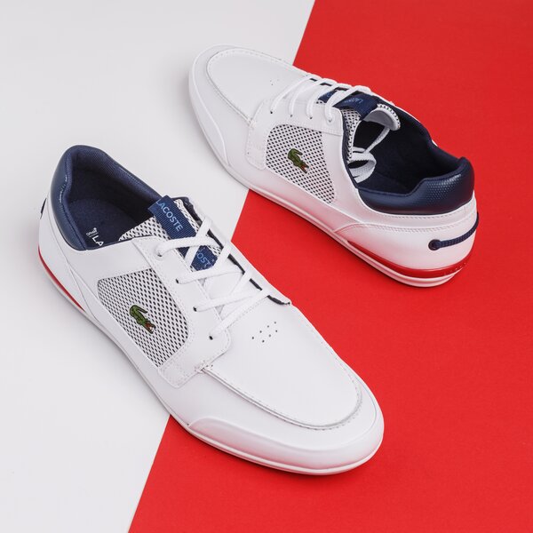 Męskie sneakersy (buty) LACOSTE MARINA 120 2 CMA 739cma0014042 kolor biały