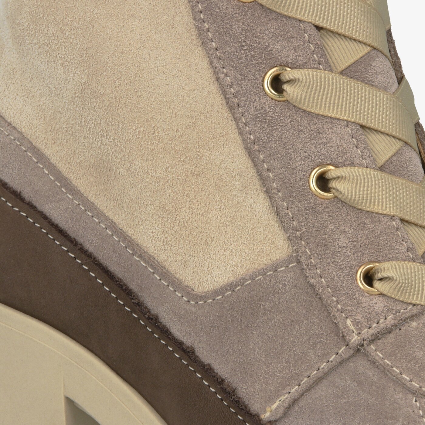 Damskie botki / sztyblety SYMBIOSIS COMBAT STYLE  sywc219016 kolor brązowy