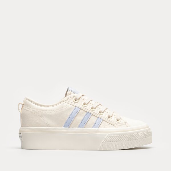 Damskie trampki ADIDAS NIZZA PLATFORM W hq1911 kolor beżowy