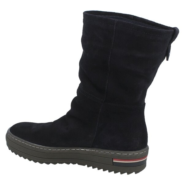 Damskie kozaki TOMMY HILFIGER BRIANA 1B fw56819484403 kolor granatowy