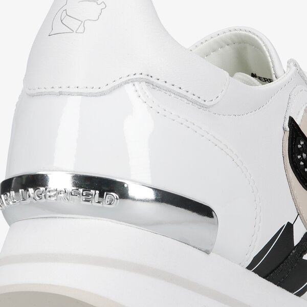 Damskie sneakersy (buty) KARL LAGERFELD VELOCITA II KARL IKONIC METEOR kl61930311 kolor biały