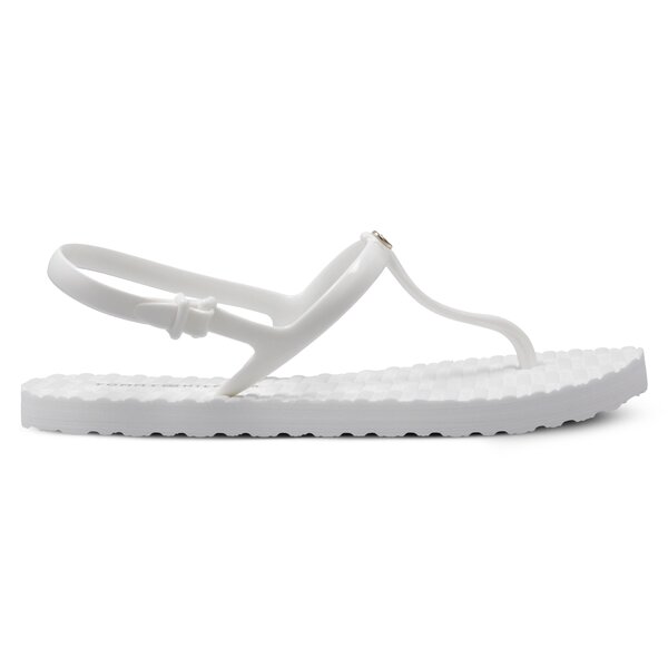 Damskie sandały TOMMY HILFIGER INT CARO 1R FLAT STRAPPY BEACH SANDAL fw0fw03923100 kolor biały