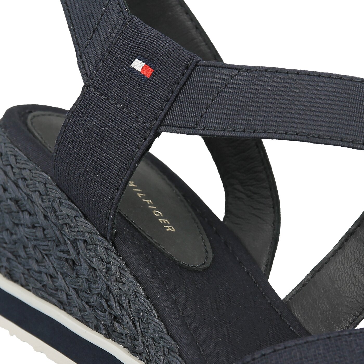 Damskie sandały TOMMY HILFIGER E1285LBASP 1D1 fw0fw01052403 kolor granatowy