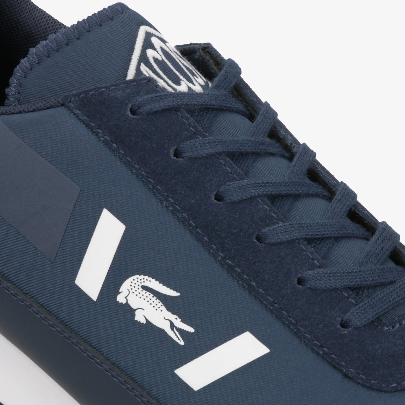 Męskie sneakersy (buty) LACOSTE PARTNER 319 2 SMA 738sma0004092 kolor granatowy