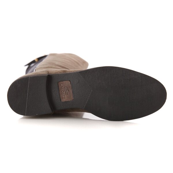 Damskie kozaki LACOSTE ROSEMONT BUCKLE 726srw0154177 kolor brązowy