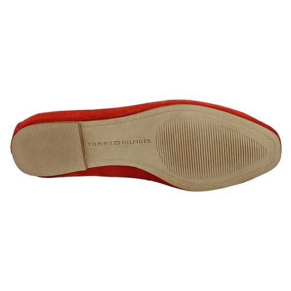 Damskie mokasyny i półbuty TOMMY HILFIGER KIMBERLY 1B  fw56816850630 kolor czerwony