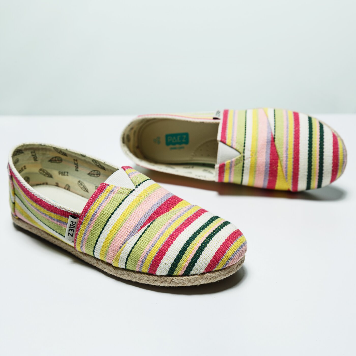 Damskie espadryle PAEZ ORIGINAL RAW 1930201s1301800 kolor multicolor