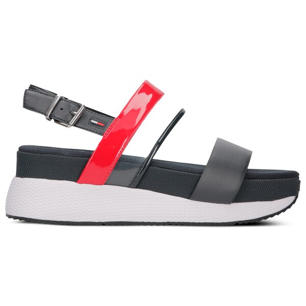 Damskie sandały TOMMY HILFIGER ONIKA 4C TRANSPARENT RWB HYBRID SANDAL #en0en00443020# kolor granatowy