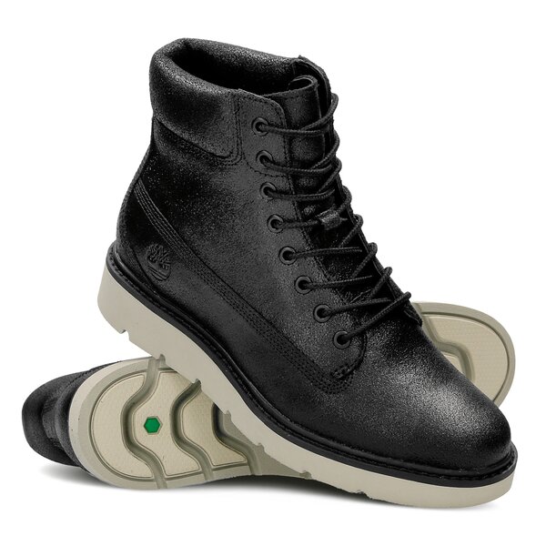 Damskie botki / sztyblety TIMBERLAND KENNISTON 6IN LACE UP a1iry kolor czarny