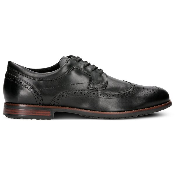 Męskie półbuty ROCKPORT DUSTYN WINGTIP ch1984 kolor czarny