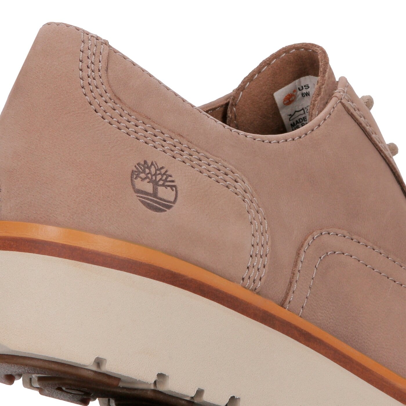 Damskie półbuty TIMBERLAND ELLIS STREET OXFORD a1rg9 kolor beżowy