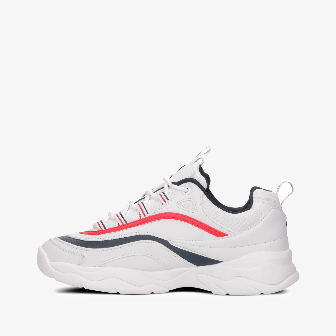 Damskie sneakersy (buty) FILA RAY LOW WMN 1010562150 kolor biały