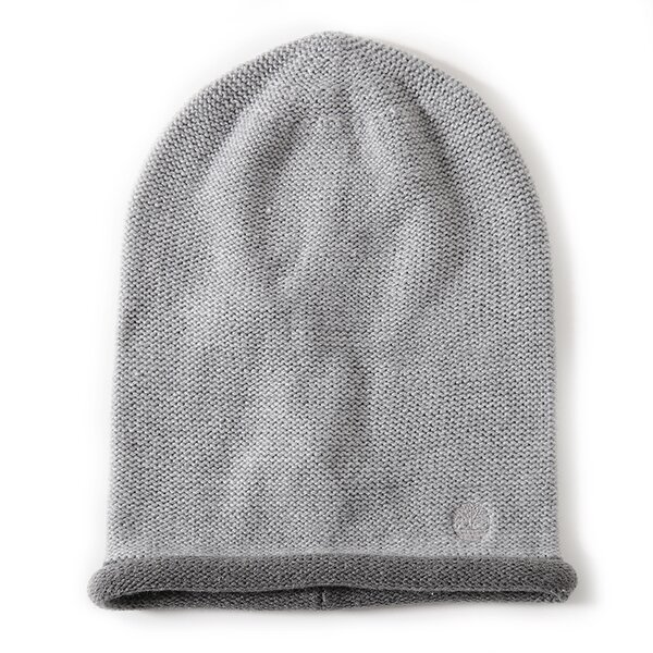 Męska czapka zimowa TIMBERLAND CZAPKA ACRYLIC SLOUCHY BEANIE j1784052 kolor szary