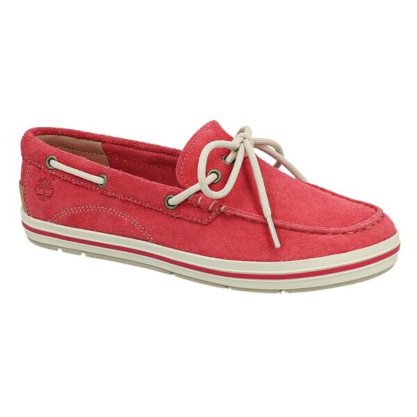 Damskie mokasyny i półbuty TIMBERLAND EK CASCO BAY BOAT SHOE 8850r kolor różowy