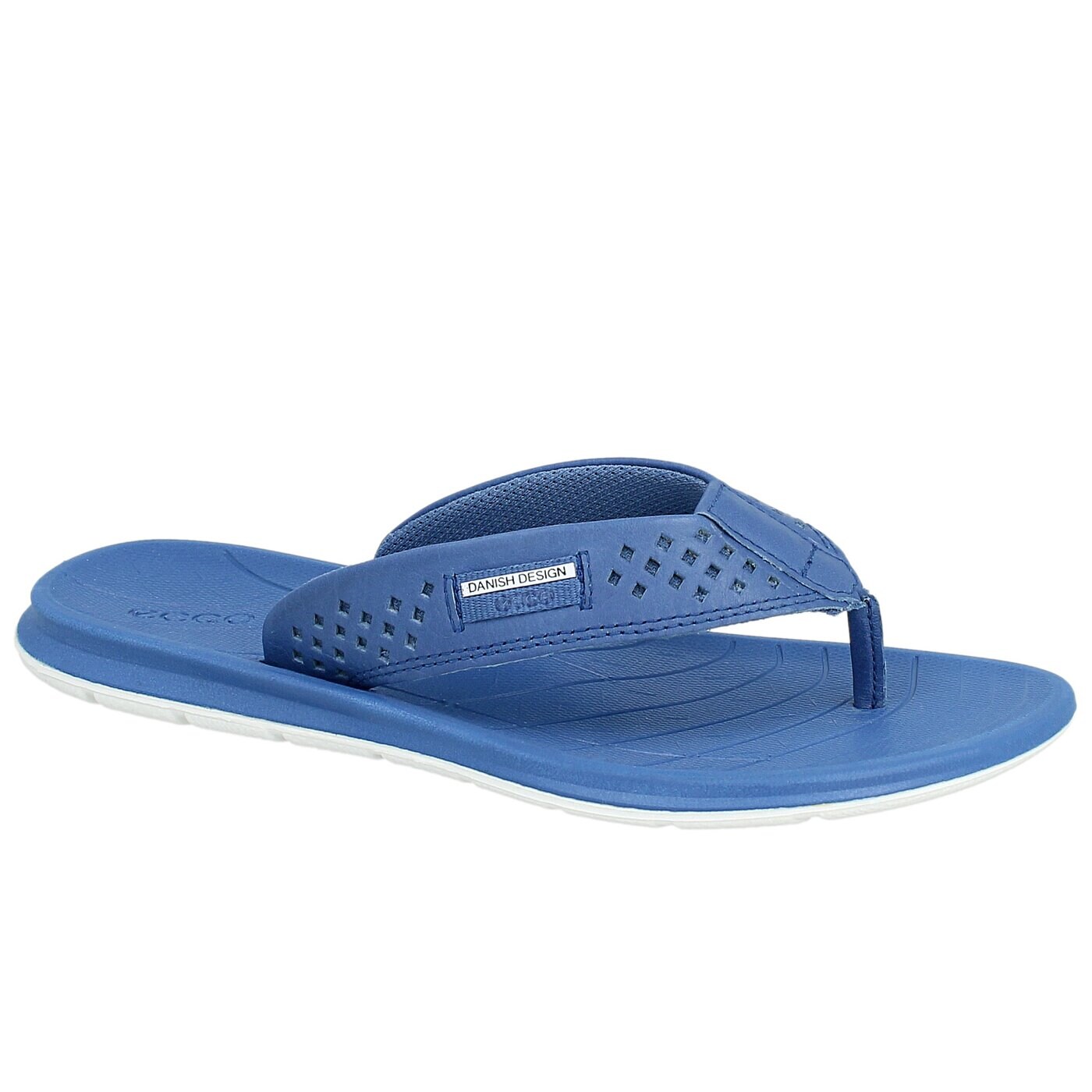 Damskie klapki ECCO INTRINSIC TOFFEL 88000301131 kolor niebieski