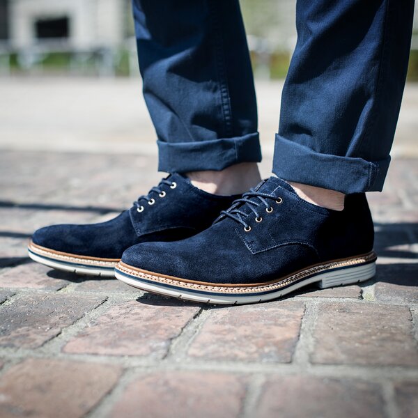Męskie półbuty TIMBERLAND NAPLES TRAIL OXFORD a17gd kolor granatowy