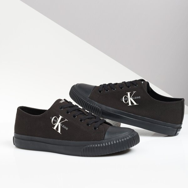 Męskie trampki CALVIN KLEIN IACO CANVAS s0593blk kolor czarny