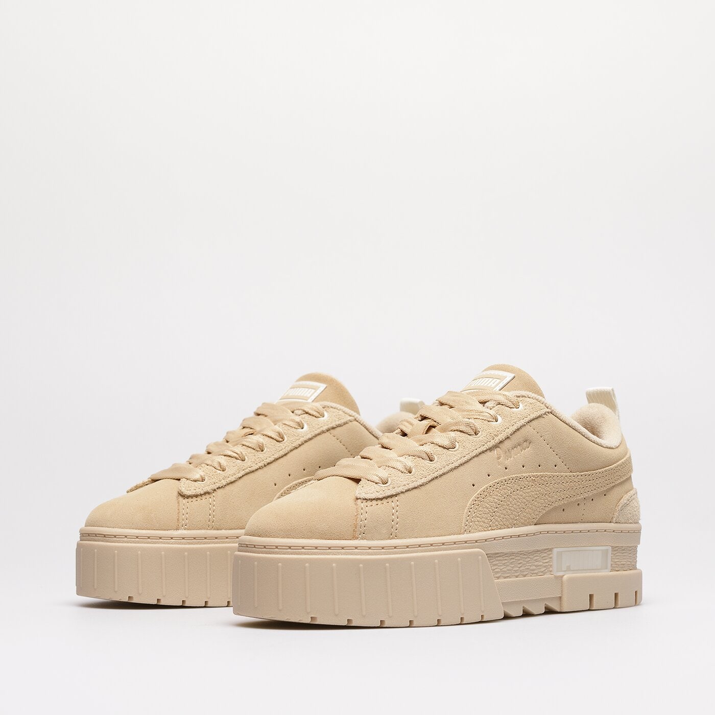 Damskie sneakersy (buty) PUMA MAYZE FIRST SENSE WNS 38856502 kolor beżowy