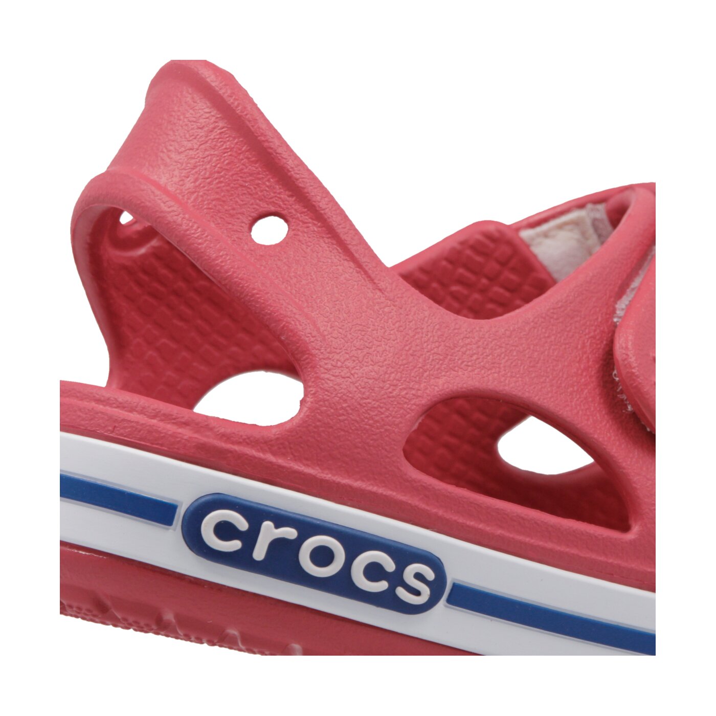 Dziecięce sandały / klapki CROCS CROCBAND II SANDAL PS 148546oei kolor czerwony