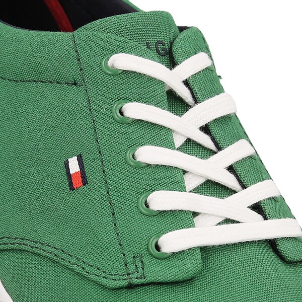 Męskie trampki TOMMY HILFIGER H2285OWELL 3D1 fm0fm00412329 kolor zielony