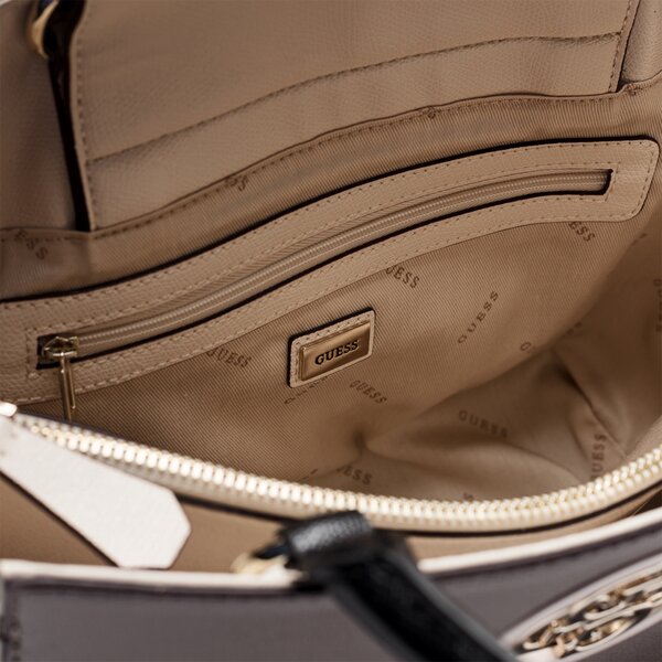 Damska torebka GUESS TOREBKA OPEN ROAD SOCIETY SATCHEL hwvg7186060tmu kolor czarny