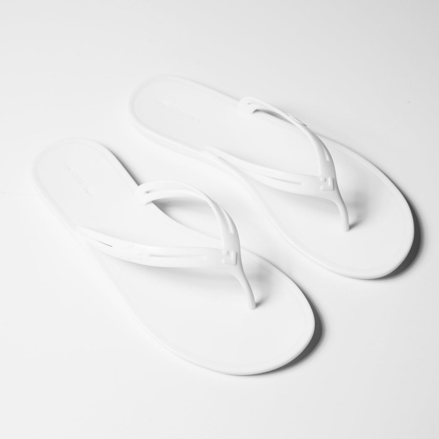 Damskie klapki LACOSTE PROMENADE 117 2 733caw1053001 kolor biały