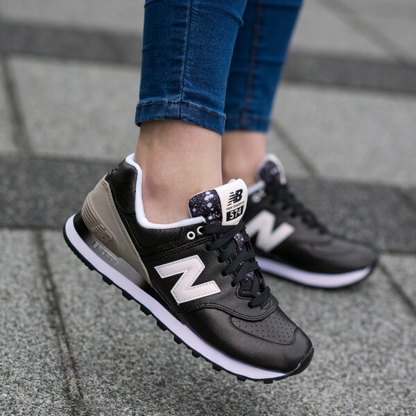 NEW BALANCE WL574RAA wl574raa kolor czarny