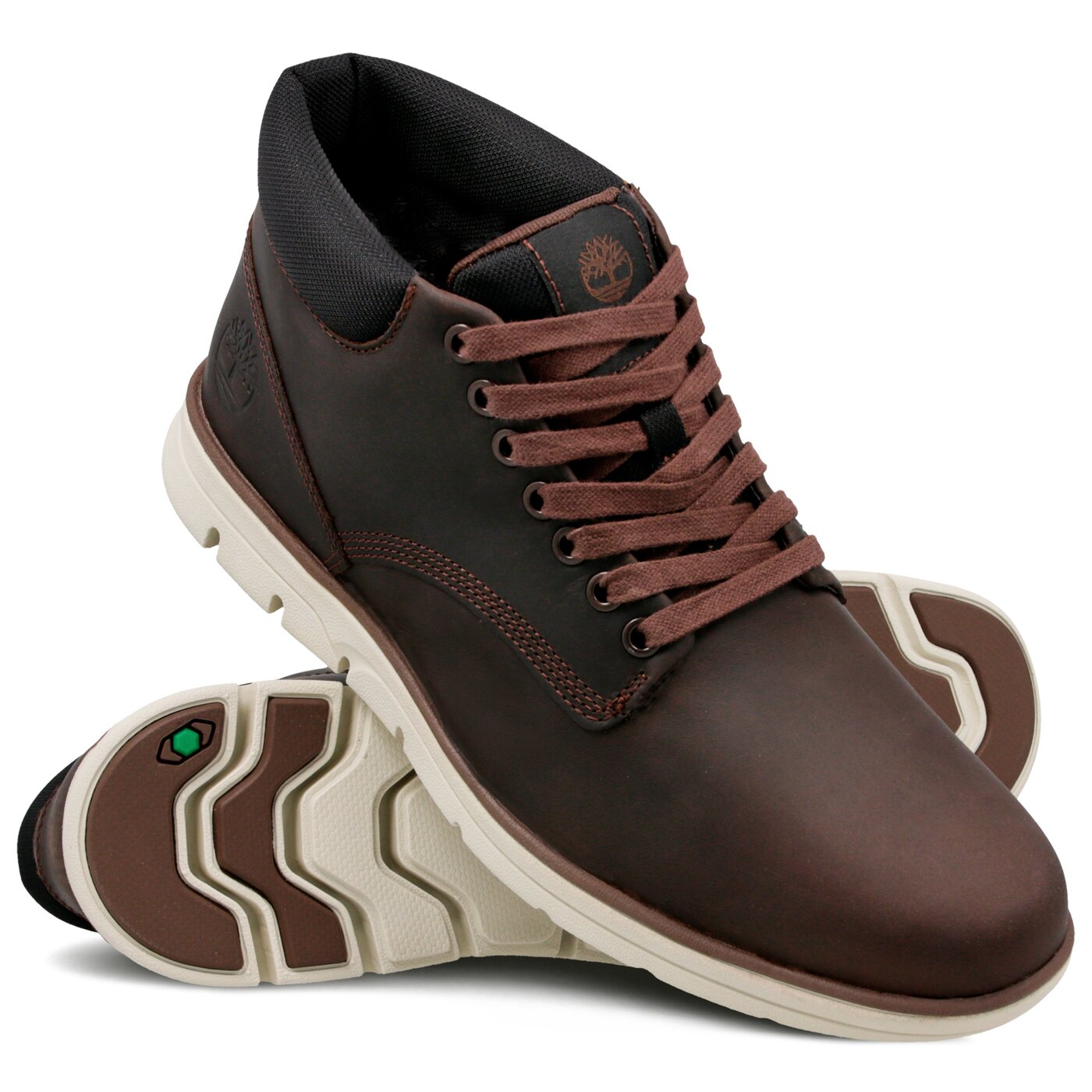 Męskie buty za kostkę TIMBERLAND BRADSTREET CHUKKA LEATHER ca1tuz kolor brązowy