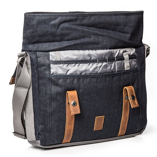 TIMBERLAND TORBA WATERPROOF MESSENGER DENIM a1222288 kolor granatowy