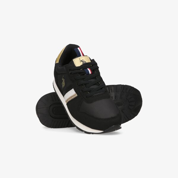 Dziecięce sneakersy (buty) U.S. POLO ASSN. NOBIK003K nobik003kblk kolor czarny