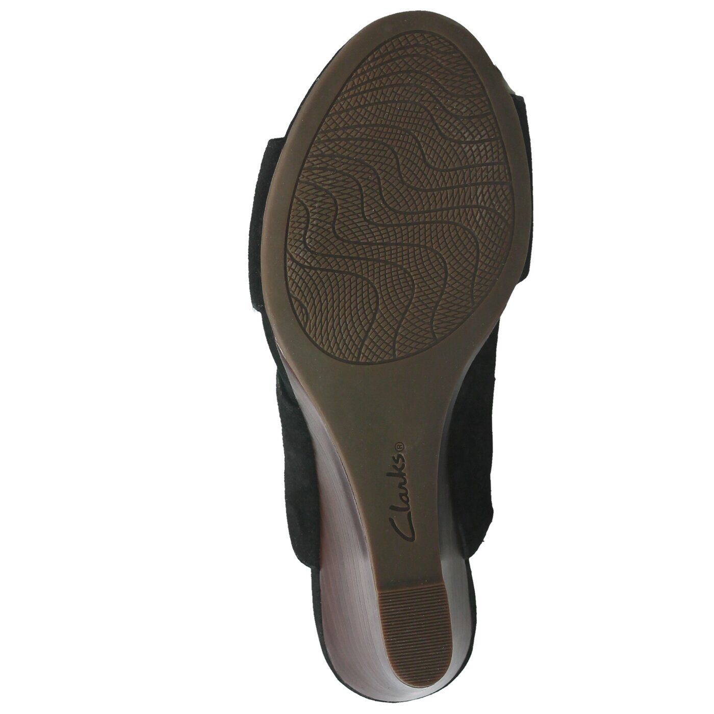 Damskie sandały CLARKS RAVEN MIST 26131851 kolor czarny