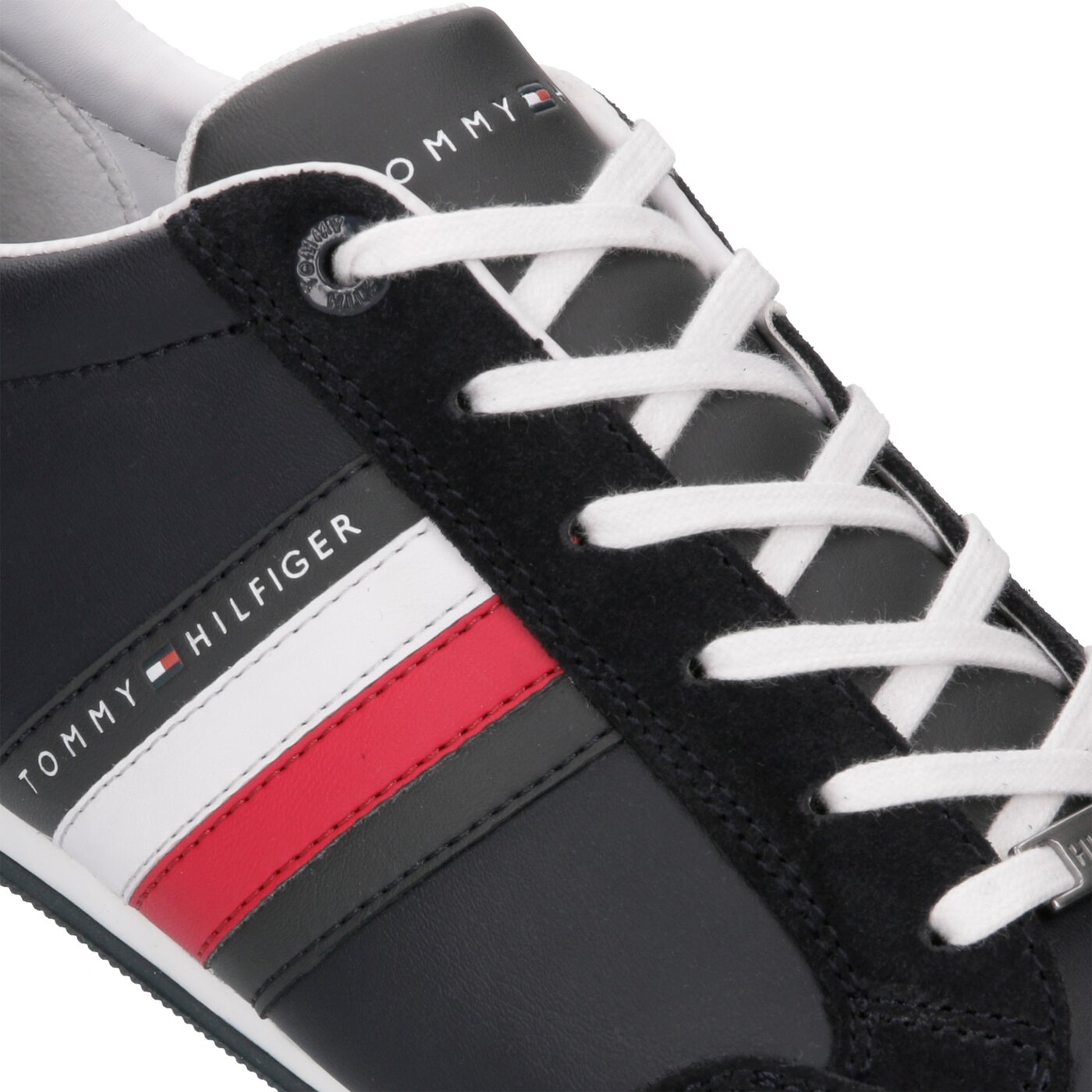 Męskie sneakersy (buty) TOMMY HILFIGER ROYAL 6C fm0fm02046403 kolor granatowy