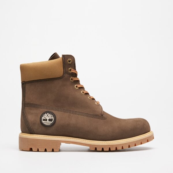 Męskie buty za kostkę TIMBERLAND PREMIUM 6 IN LACE WP BOOT tb0a2p6wa4j1 kolor brązowy