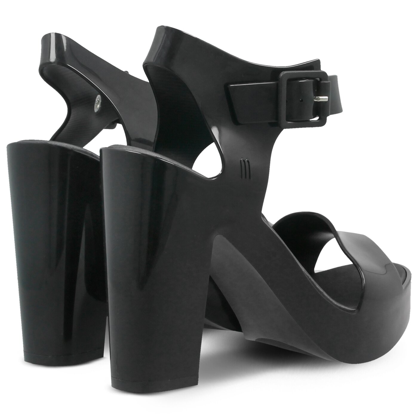 Damskie sandały MELISSA MAR HEEL 3195101003 kolor czarny