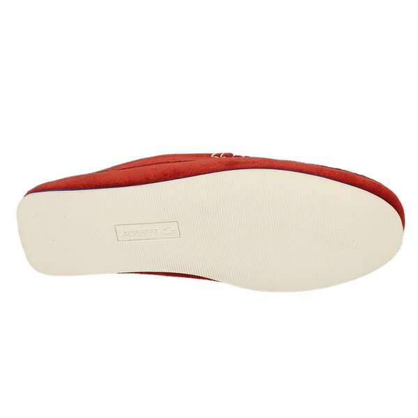 Męskie półbuty LACOSTE CHANLER 2  727srm1211047 kolor czerwony