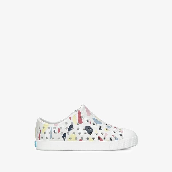 Dziecięce trampki NATIVE JEFFERSON PRINT YOUTH 15100101-8964 kolor biały