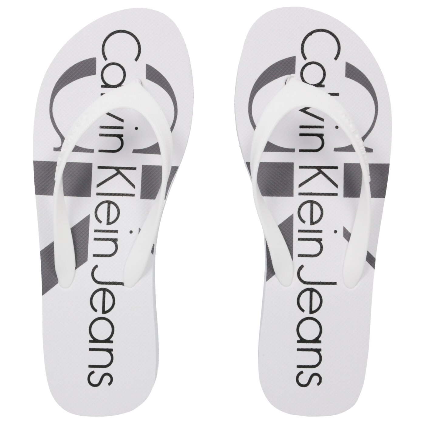 Damskie klapki CALVIN KLEIN TESSE re9734wht kolor biały