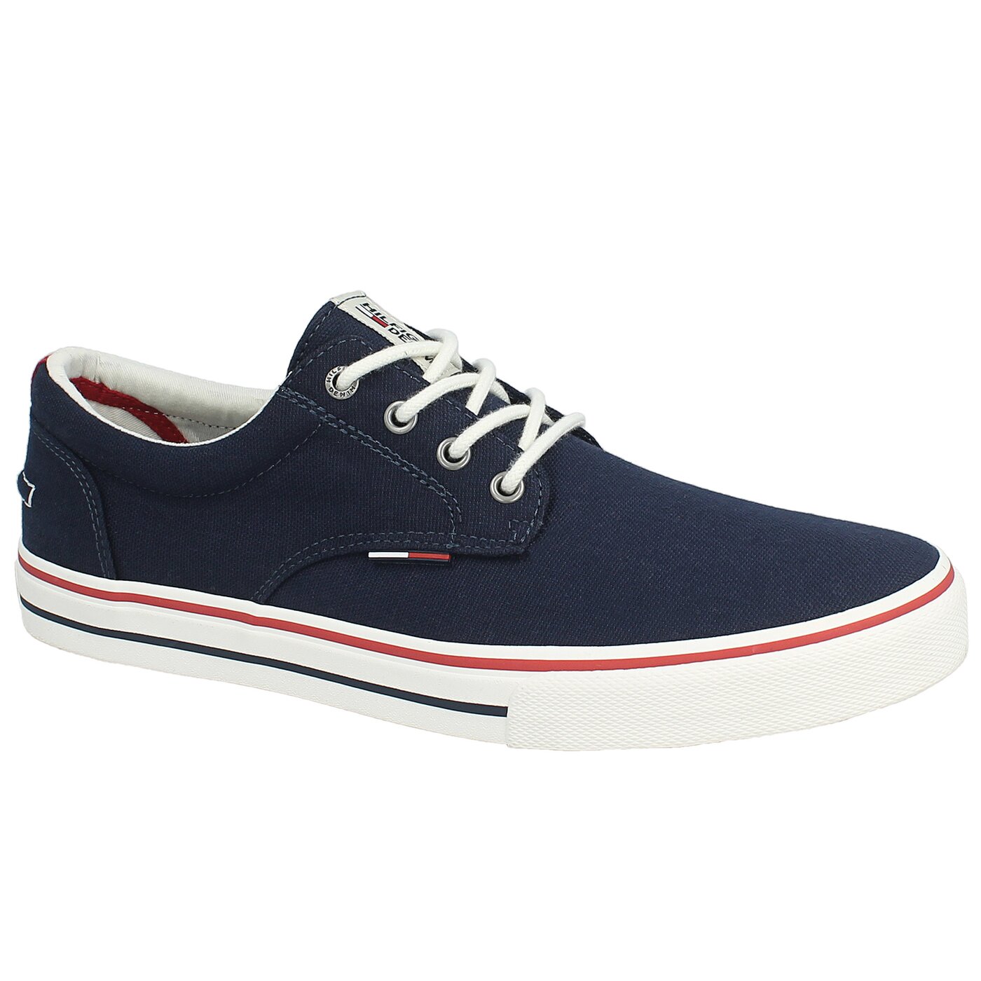 Męskie trampki TOMMY HILFIGER V2385IC 1D1 em56820815284 kolor granatowy