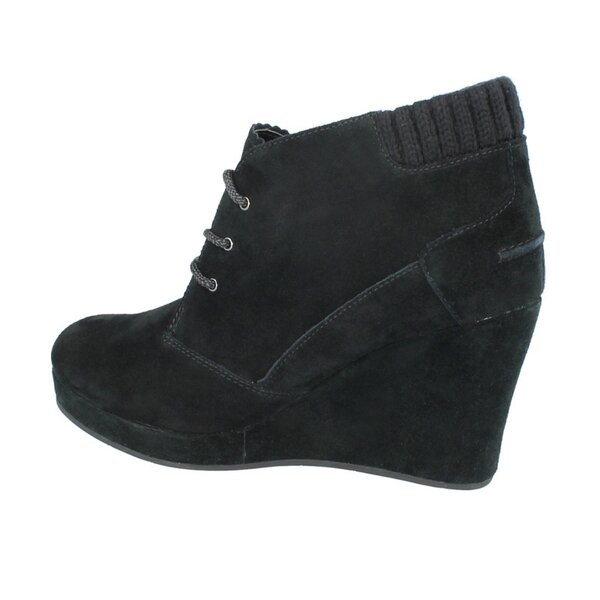 Damskie buty za kostkę LACOSTE LEREN 3 726srw0150024 kolor czarny