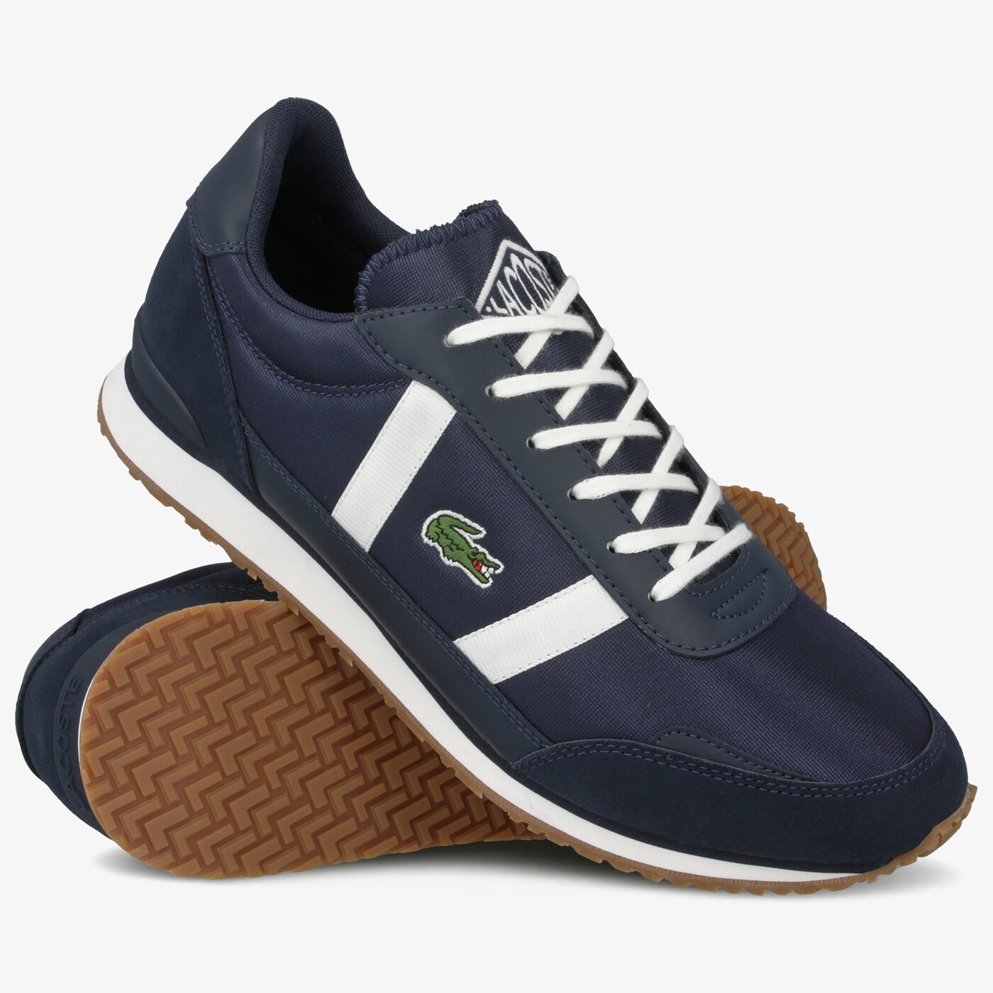 Męskie sneakersy (buty) LACOSTE PARTNER 120 4 739sma0047gu1 kolor granatowy