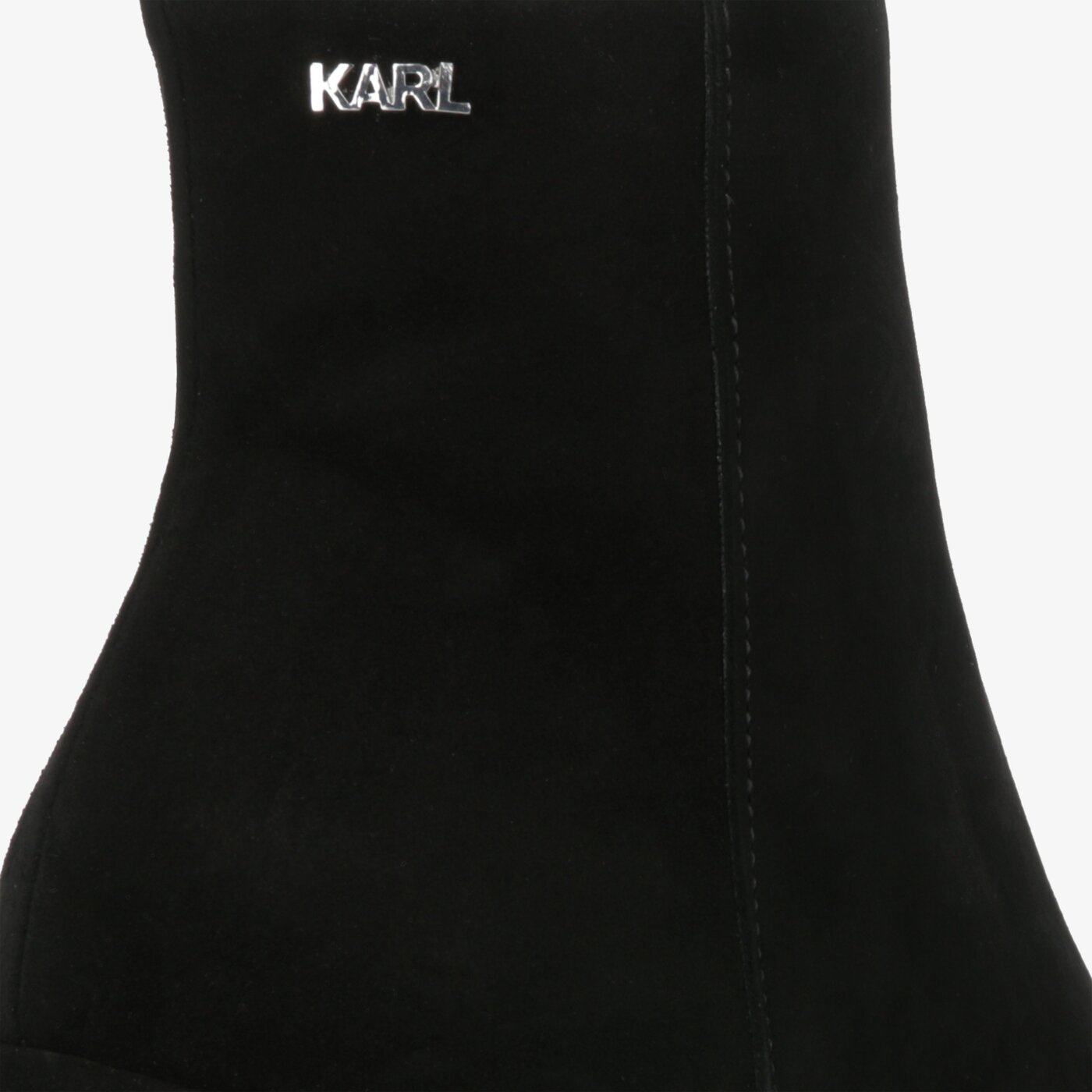 Damskie botki / sztyblety KARL LAGERFELD LAVINIA CELESTIA HEEL ANKLE kl31456000 kolor czarny