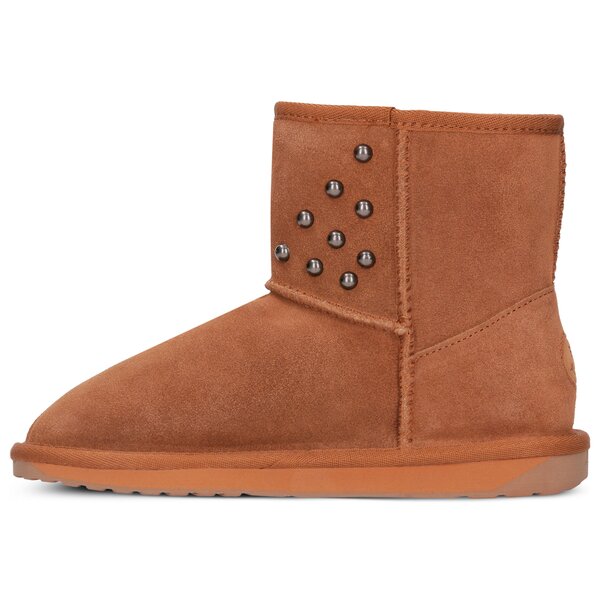 Damskie śniegowce EMU STINGER STUD MINI w11885chestnut kolor brązowy