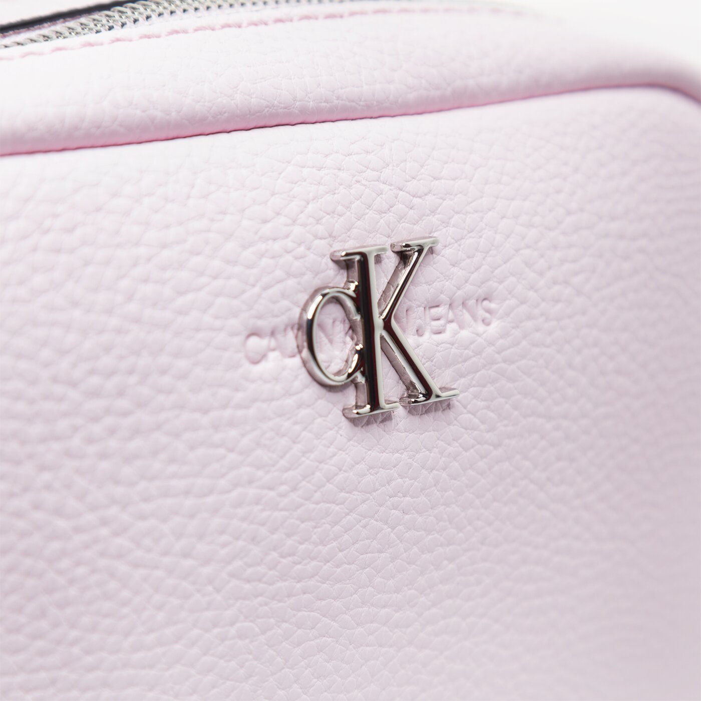 Damska torebka CALVIN KLEIN TOREBKA DOUBLE ZIP CROSSBODY k60k607479tn9 kolor różowy