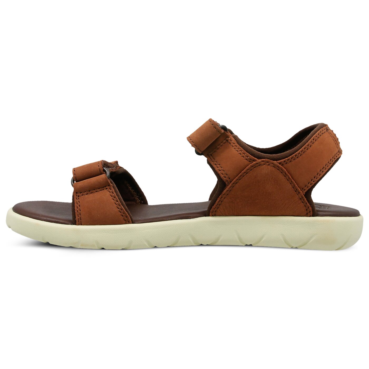 Dziecięce sandały / klapki TIMBERLAND NUBBLE SANDAL LTHR 2 STR ca1rah kolor brązowy