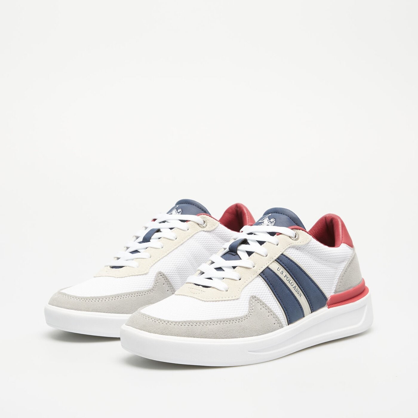 Męskie sneakersy (buty) U.S. POLO ASSN. NATE001 nate001whired01 kolor biały