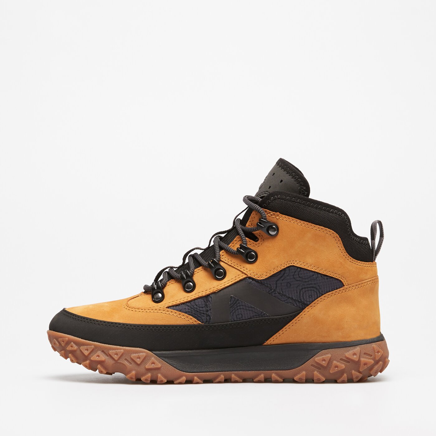 Dziecięce buty outdoor / trekkingowe TIMBERLAND GS MOTION 6 MID F/LWP tb1a66p82311 kolor brązowy