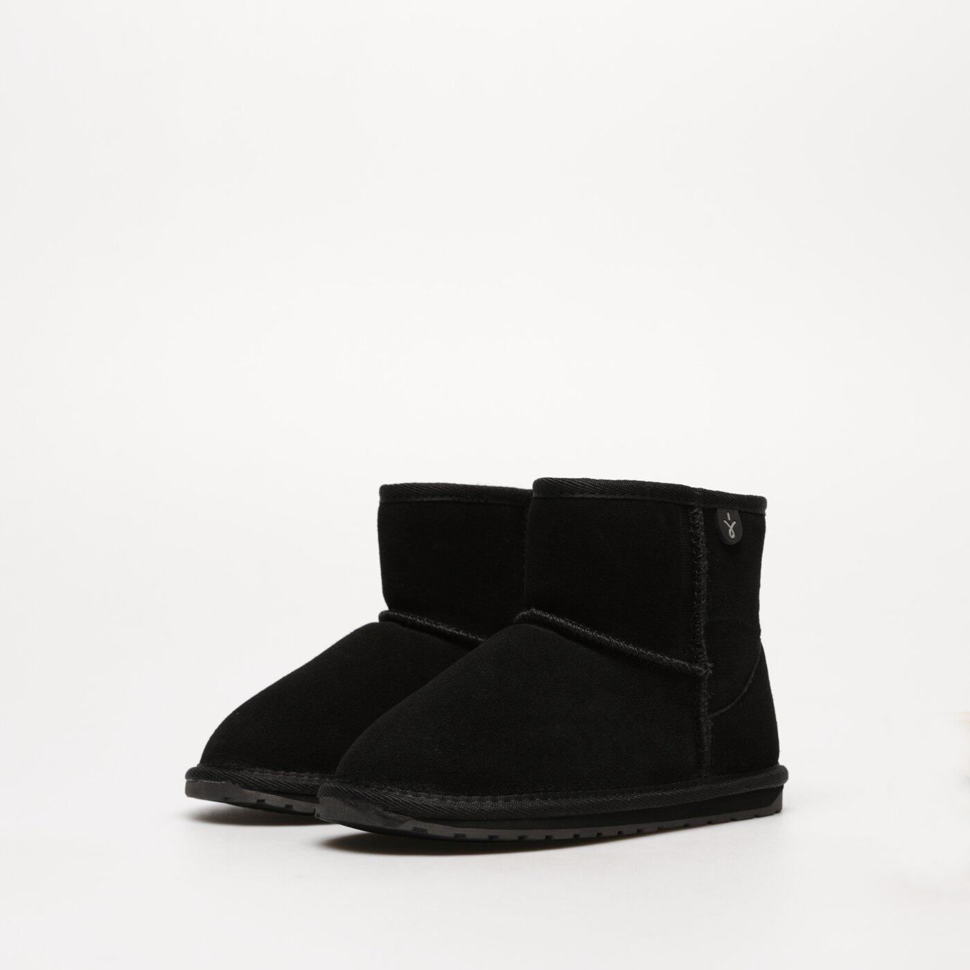 Dziecięce buty za kostkę EMU AUSTRALIA WALLABY MINI  k10103black kolor czarny