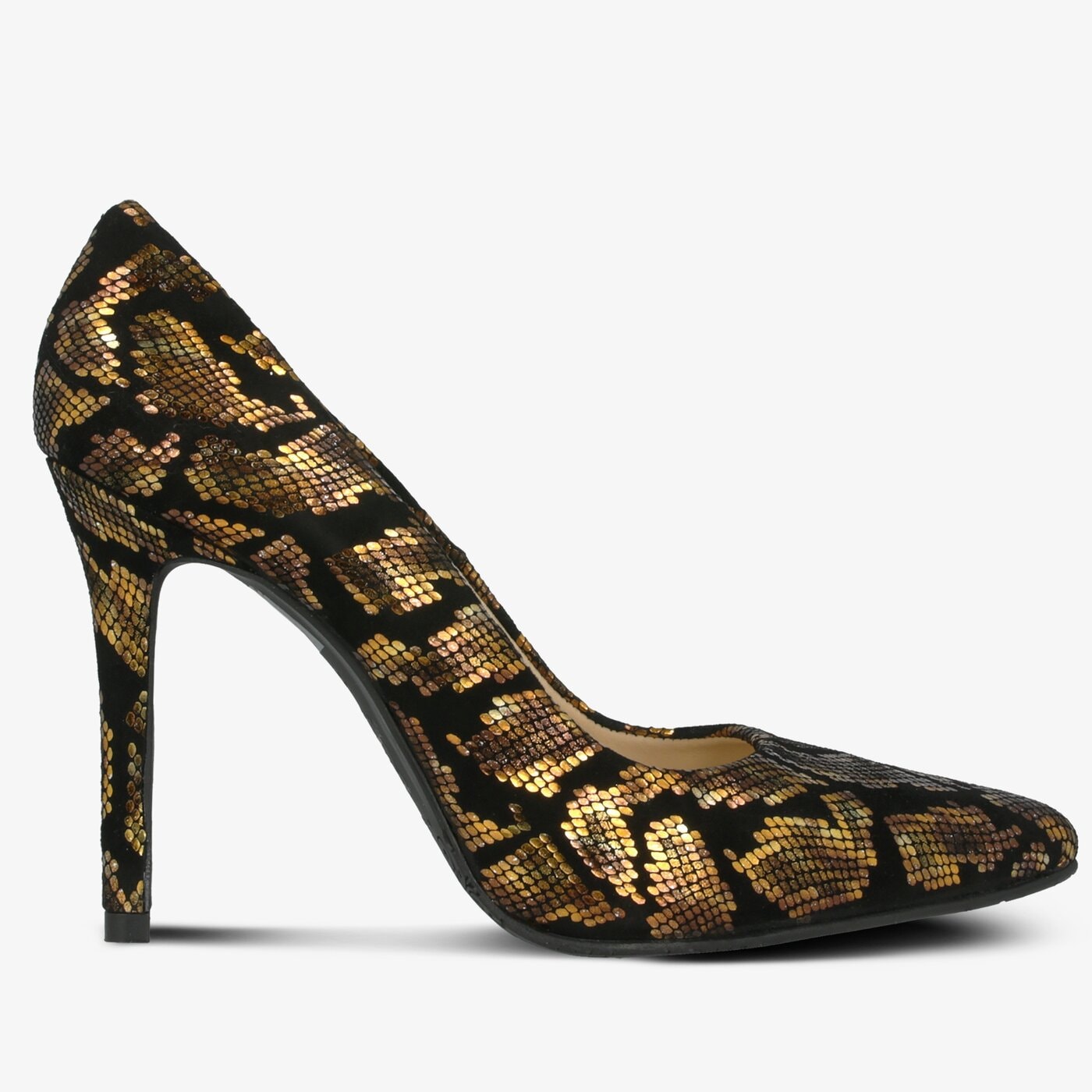 Damskie szpilki / czółenka SYMBIOSIS DANCE WITH ME  sywc219006 kolor złoty